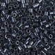 Miyuki delica beads 8/0 - Opaque gunmetal DBL-1